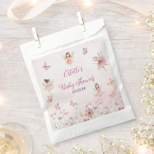 Sachets En Papier Baby shower fille Fairy Magical Princess