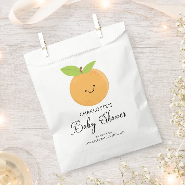 Sachets En Papier Baby shower Little Cutie Boys Favoriser Sac (Coupé)