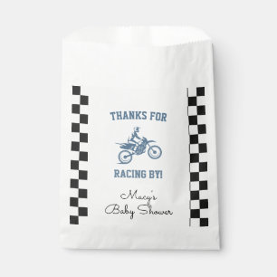 Sachets En Papier Baby Shower Moto Cross