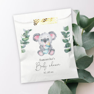 Sachets En Papier Baby shower Ours de Koala