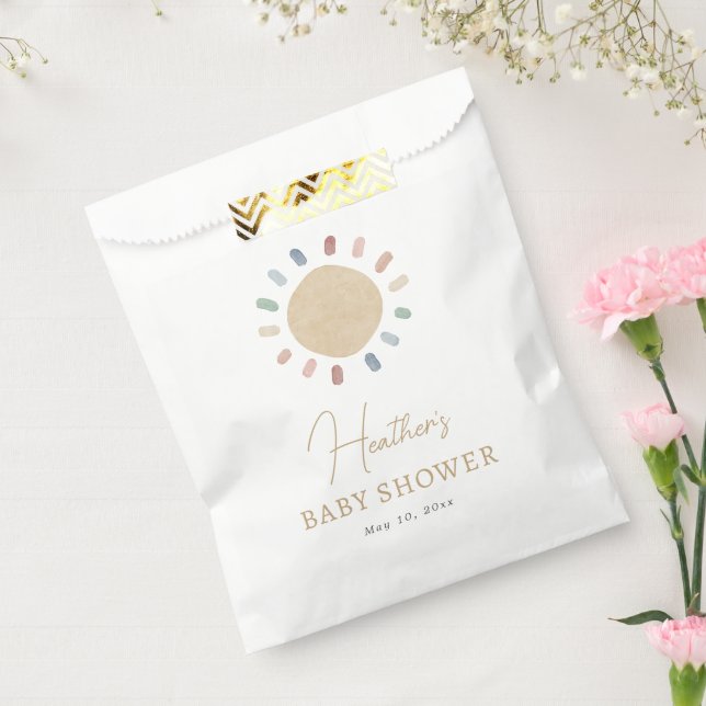 Sachets En Papier Baby shower Sun (Scellé)