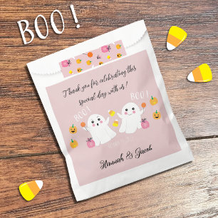 Sachets En Papier Baguette Halloween Ghost Twin Baby shower Favorise