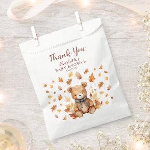 Sachets En Papier Baguette mignonne Merci Ours En Teddy Baguette Fav