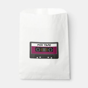 Sachets En Papier Bande Mixte Violet - Cadeau Rétro Inspiré des Anné