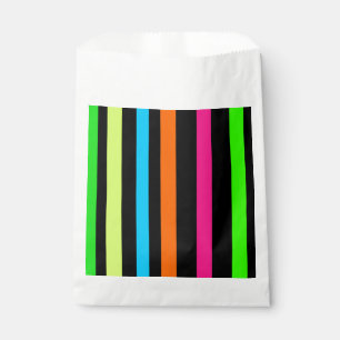 Sachets En Papier Bandes néon