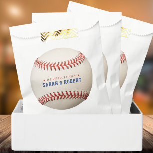 Sachets En Papier Baseball Softball Sport Le Mariage Parfait