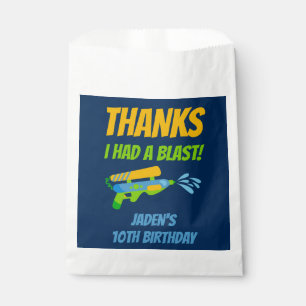 Sachets En Papier Bataille D'Armes À Eau Merci J'Ai Eu Une Explosion