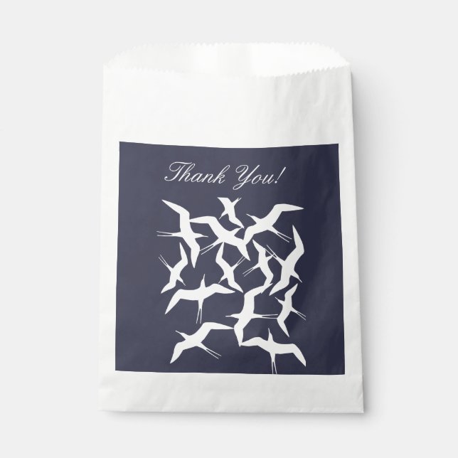 Sachets En Papier Beau Flying Birds Motif Produit (Devant)