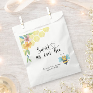 Sachets En Papier Bébé Abeille - doux comme peut l'être une abeille