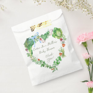 Sachets En Papier Bébé Cultivé Localement Sur Le Chemin Baby shower