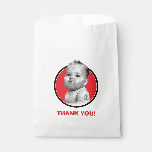 Sachets En Papier Bébé robuste (Devant)