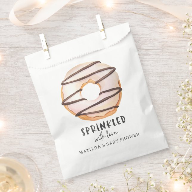 Sachets En Papier beige beige baby shower naturel accueil mignon (Coupé)