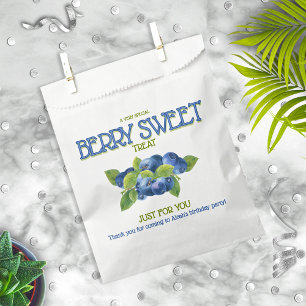 Sachets En Papier Berry Sweet Blueberry fête d'anniversaire