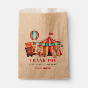Sachets En Papier Big Top Carnival Party Favoriser le sac