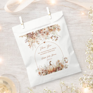 Sachets En Papier Boho Fall en amour Baby shower Fleur sauvage