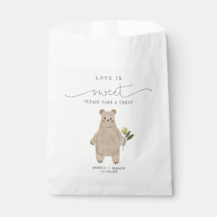 Sachets En Papier Boho Woodland Love is Sweet Favors Sac