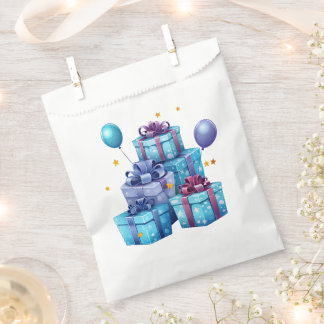 Sachets En Papier Boîtes et ballons de Noël
