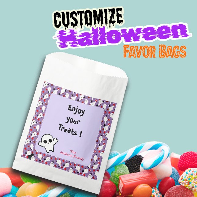 Sachets En Papier Bonne Halloween Ghouls Personnaliser du parti de c (Créateur téléchargé)