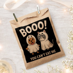 Sachets En Papier Boo Vous ne pouvez pas me manger Chiens et Chats D