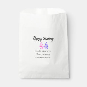 Sachets En Papier boulangerie maison ajoutez votre texte nom personn