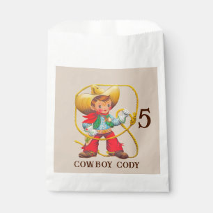 Sachets En Papier Buckaroo Cowboy's Birthday Nom et âge