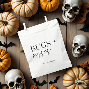 Sachets En Papier Bug + Baisers Halloween