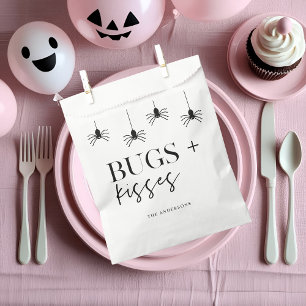 Sachets En Papier Bugs Et Baisers   Araignées noires   Bonne Hallowe