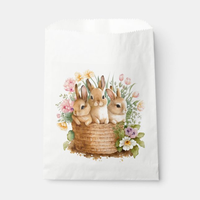 Sachets En Papier Bunnies (Devant)