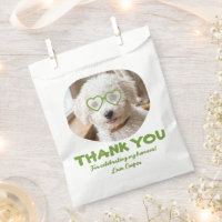 Cadeau de mariage pour chien Photo de remerciement
