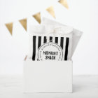 Cadeau de mariage Snack de minuit à rayures audaci