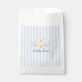Sachets En Papier Cadeau personnalisé pour une baby shower
