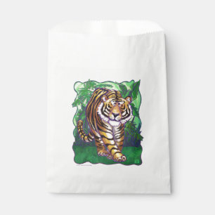 Sachets En Papier Cadeaux et accessoires de tigre