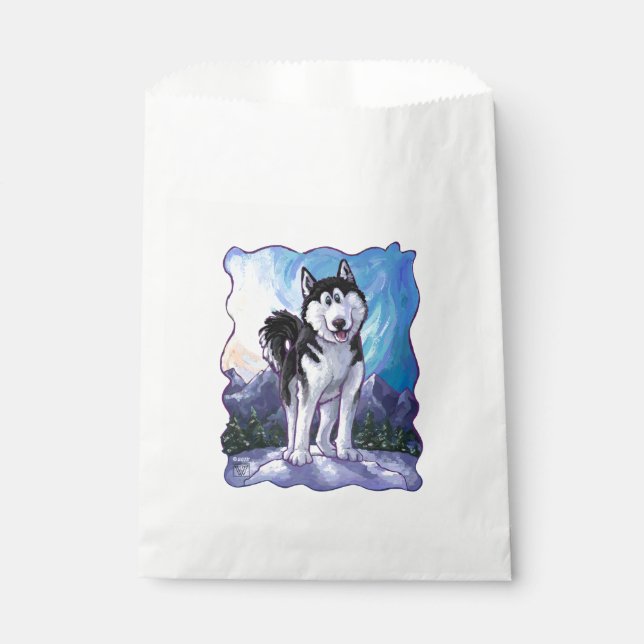 Sachets En Papier Cadeaux et accessoires Husky (Devant)