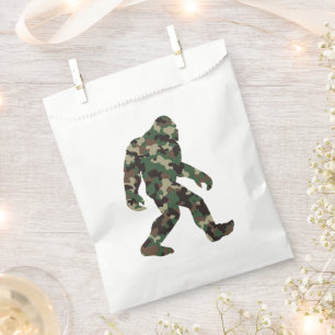 Sachets En Papier Camo Bigfoot Sasquatch