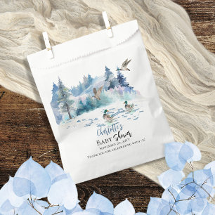 Sachets En Papier Canards Bois Forêt Boy Baby shower
