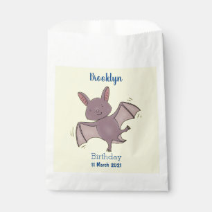 Sachets En Papier Caricature de vol de chauve-souris