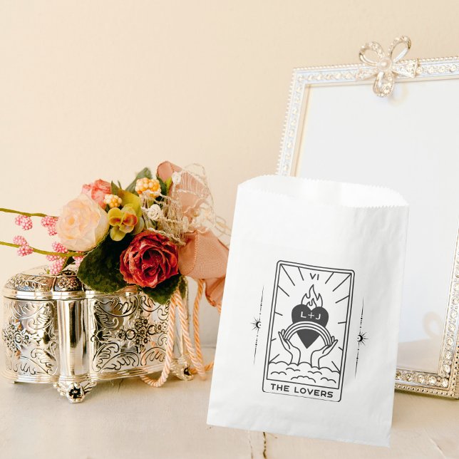 Sachets En Papier Cartes Tarot | FÊTE DES MARIÉES | MARIAGE | Modern (Créateur téléchargé)