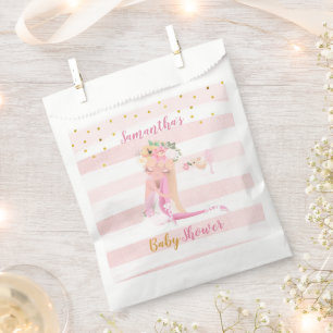 Sachets En Papier C'est un Baby shower Ballerina magnifique fille