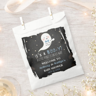 Sachets En Papier C'est un boo-y ! Baby shower d'Halloween Little Sp