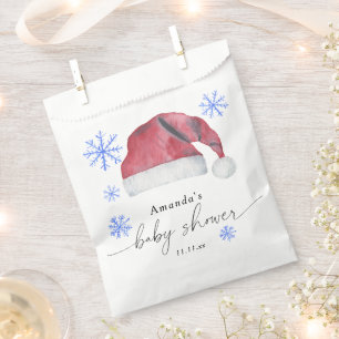 Sachets En Papier Chapeau de Père Noël - Baby shower