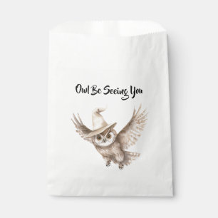 Sachets En Papier Chapeau d'Halloween Hibou Vous Verrons
