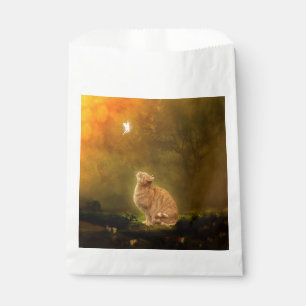 Sachets En Papier Chat et fée