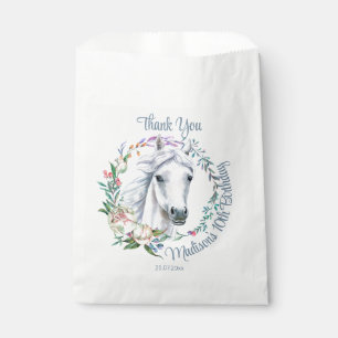 Sachets En Papier Cheval saddup cowgirl anniversaire personnalisé