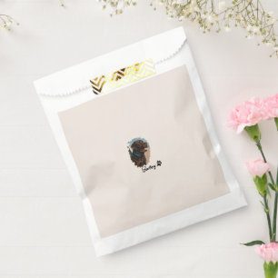 Sachets En Papier Chocolat mignon Labrador Chien - Bailey Cadeau p