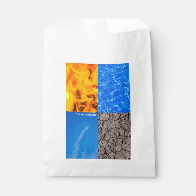 Sachets En Papier Cinquième à l'intérieur (Devant)