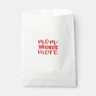 Sachets En Papier Citation de famille douce Maman t'aime plus