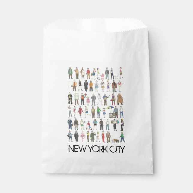 Sachets En Papier Citoyens de New York (Devant)