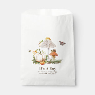 Sachets En Papier Citrouille Champignons Woodland Insectes Baby show