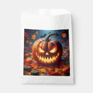 Sachets En Papier citrouille/Halloween/chauve-souris éffrayant