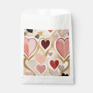 Sachets En Papier Coeurs d'amour